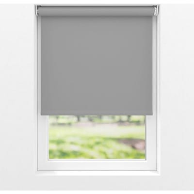 VONROC SMART BLINDS - Elektrisch rolgordijn - Uitbreiding - 60 x 190 - Grijs – Zonder afstandsbediening en oplaadkabel