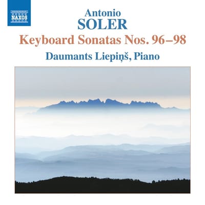 Daumants Liepins - Soler: Keyboard Sonatas Nos. 96-98 (CD)