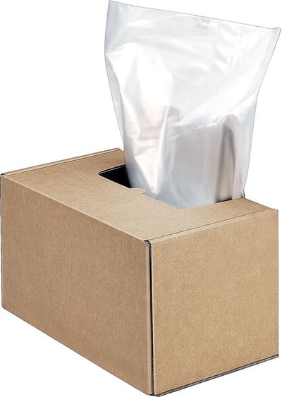 Vervangingszakken voor Paper Shredders | 50 Liter | Doorzichtig