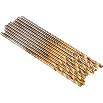 1,0 mm HSS Spiraalboren Rechthoekige Schacht Elektrische Boor Tool 10 Stuks