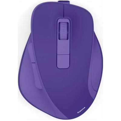 Hama WM-500 - Optische draadloze muis - 6 knoppen - 2.4 GHz RF - Stil - Oplaadbaar - Blauw
