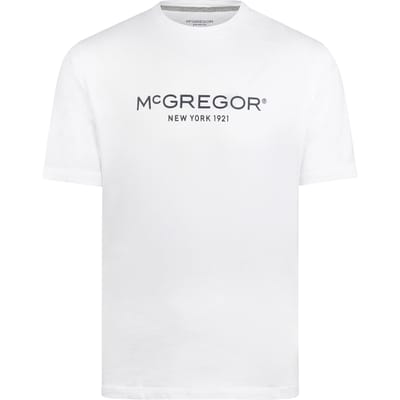 McGregor Essential Logo T-shirt White Size: S | Basic T-Shirts Outlet | Heren | Wit