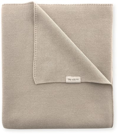Walra Deken Knuffel Warmer - 100x150 - 100% Katoen (BCI) - Beige