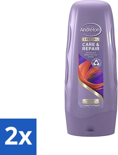 Andrélon - Care & Repair - Conditioner - Herstel & Voeding - 300 ml - Voordeelverpakking - 2 stuks