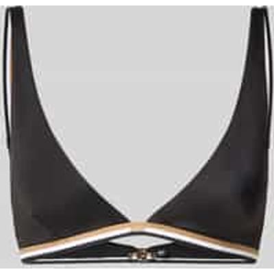 Bikinitop met Labelapplicatie Model 'ICONIC TRINAGLE'