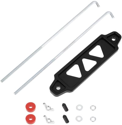 MTTproducts - Set van Auto Batterij Beugel Zwart voor Honda en Acura