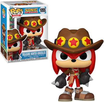 Sonic The Hedgehog Treasure Hunter Knuckles vinylfiguur 1055 Unisex Funko Pop! - meerkleurig - Standard