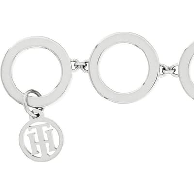 Tommy Hilfiger Dames Roestvrijstalen Armband - Zilver 2780311