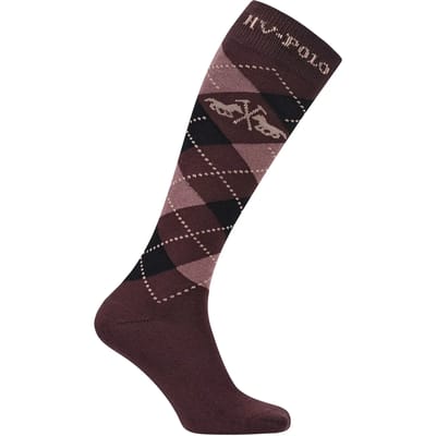 Damessokken HV Polo Argyle