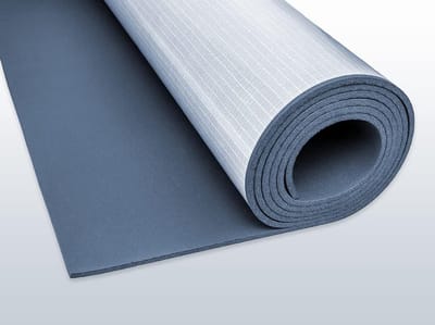Geluidsisolatiemat - Akoestisch schuim - Geluidsdemping verbeteren - Zelfklevend rubber - 100x200 cm - Zwart