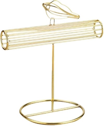 Sieraden Display - Juwelen Toren - Sieraden Tonen - Unieke Vogel Decoratie - 300 Gram - Goudkleurig