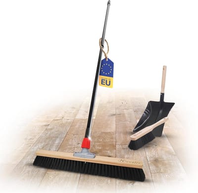 Grote Broom met Telescopische Steel – Ideaal voor Huishoudelijk en Industrieel Gebruik
