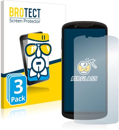Screenprotector 3 Stuks voor Zebra TC58/ TC53 Beschermglas transparant
