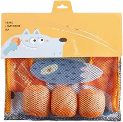 Werpspel Set - Bal Spel - Familie Spel - Zachte Klittenband Ballen - 21.8 x 81.2 cm - Multicolor