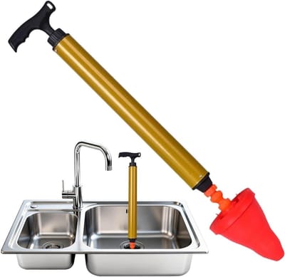 Ontstoppingspomp - WC-ontstopper - Afvoer Reinigen - Ergonomische Handgreep - 62 x 11 x 11 cm - Niet gespecificeerd