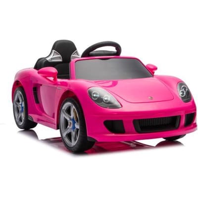 Porsche Carrera GT fuchsia 10.8V/3.1AH met afstandbediening Elektrische voertuigen