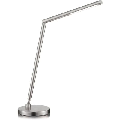 Knapstein LED tafellamp Dina-T nikkel mat, gebarenbediening