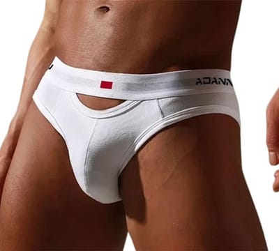 Strakke heren slip - Extra opening - Klein geschapen - Erotisch - Soft string