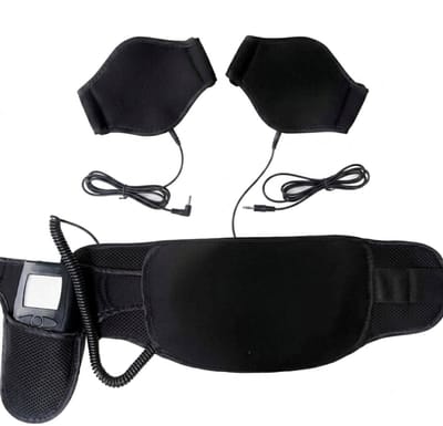 CRLYN® Buikspiertrainers Elektrisch - Hometrainer Afvallen - Fitness - Zwart