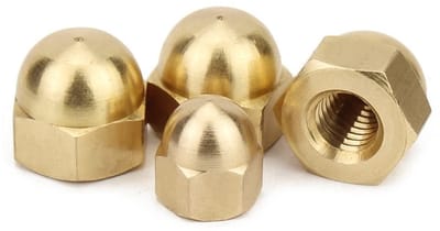 Koperen hex moeren M20, 1 verpakking - Duurzame messing moeren voor stevige verbindingen