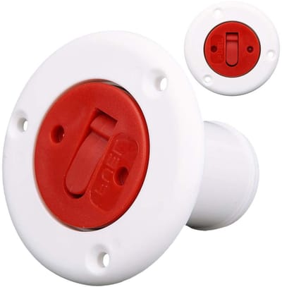 Dailygoody - Waterinlaat - Vuldop waterinlaat - Duurzaam nylon - 38mm - Geschikt voor boten - UV-bestendig - Voor caravans en vrachtwagens