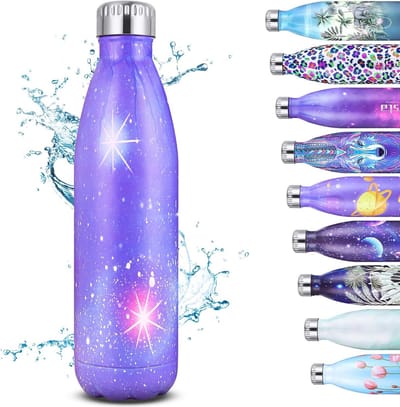 Isolerende roestvrijstalen waterfles 750 ml - Dubbelwandige vacuümfles voor sport en buiten