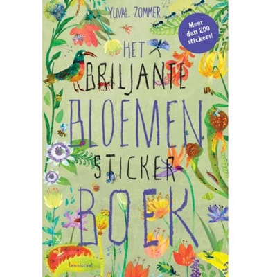 Het Briljante Bloemen Boek Stickerboek - Yuval Zommer