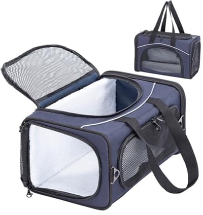 Huisdiertas voor Kat en Hond - Vliegtas en Transportbox - Veilig en Comfortabel