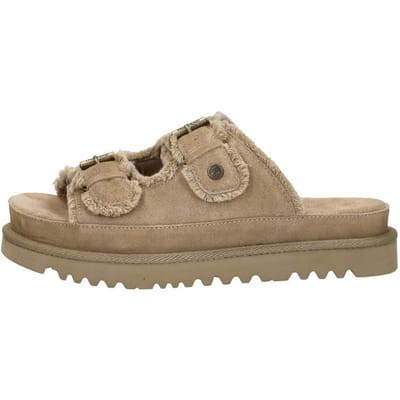 Warmbat Dysart Suede Dames Sandalen - Stone