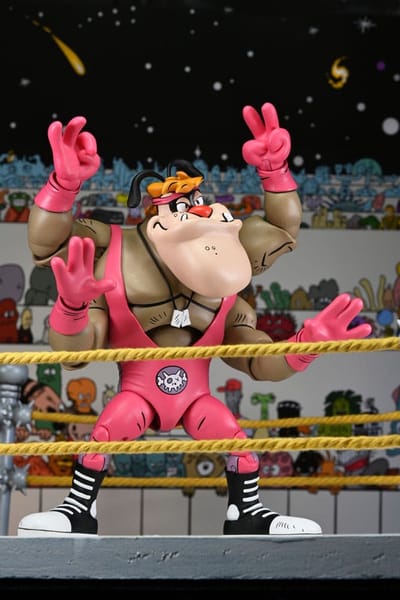 NECA Teenage Mutant Ninja Turtles (Archie Comics) Delux Action Figure Cryin Houn 18 cm Action Figuur