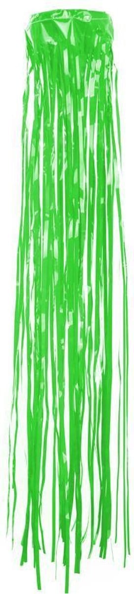 PVC slierten windsock groen 80 cm BRANDVEILIG