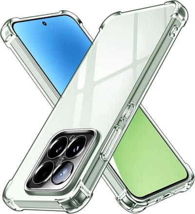 Casemania Hoesje Geschikt voor Xiaomi 15 - Transparant - Anti Shock Back Cover