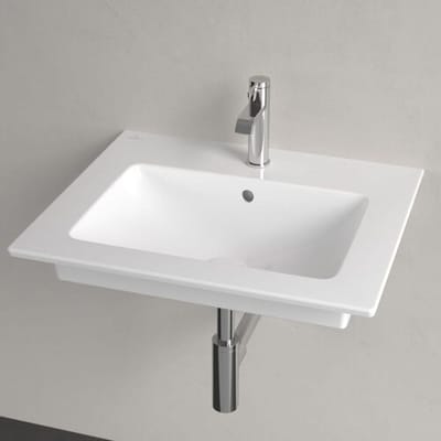 Villeroy & Boch Venticello washbasin 60 x 50 cm with 1 tap hole and overflow 4124G601