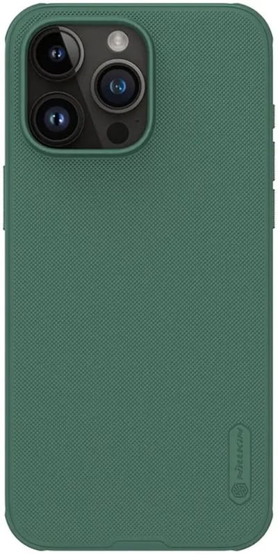 Nillkin Super Frosted Shield Hoesje Geschikt voor Apple iPhone 15 Pro Groen