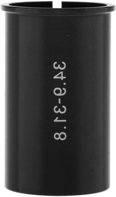 Zadelpen Adapter - Buis Verkleiner - Fiets Onderhoud - CNC Precisie - Diverse Maten - Zwart