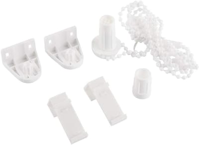 Roller Blind Houder en Reparatieset, 17mm Zijpulley en Ketting voor Raamdecoratie en Rolluiken