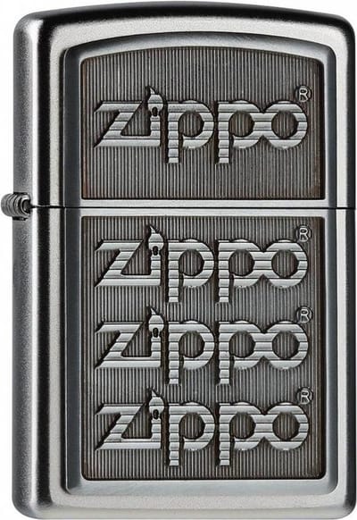 Aansteker Zippo 4 Zippo Logos 3D