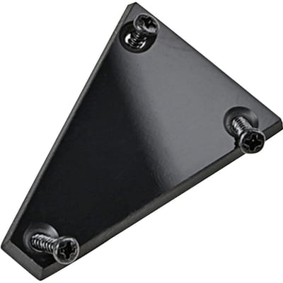 Capuchon de Truss Rod Accessoires pour Basse Couvercles de Truss Rod Pour Remplacement de Guitare Forme Étui Noir Uni Électrique 4.28X2.95CM noir
