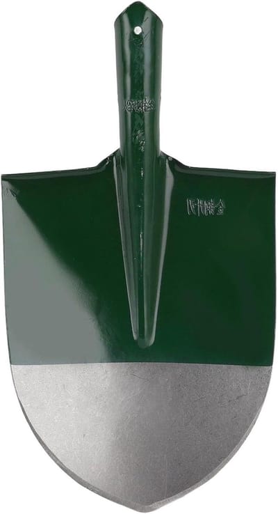 Graafschep Vervangingskop - Tuingereedschap Punt - Tuinonderhoud - Verhoogde Graafkracht - 42.5 cm - Zwart