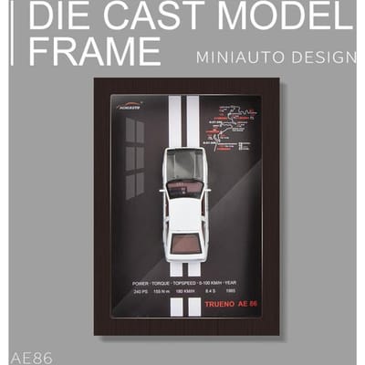 1:32 Po Frame Versie Legering Metaal Sportwagen Model Simulatie 3D Raceauto Hangend Schilderij Collectie Kinderen Cadeaus Decoratie