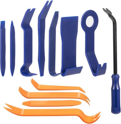 12-delige hefboomgereedschapsset voor auto - Autogereedschap en demontagegereedschap