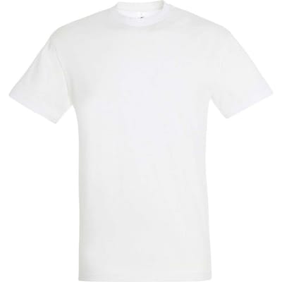 SOLS Heren Regent T-Shirt met korte mouwen (Absoluut Wit)