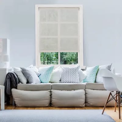 Baseline Lichtdoorlatend Rolgordijn - Beige - 60x175cm