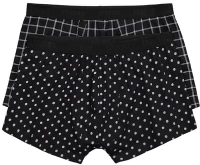 JP 1880 - Heren - Heupbroekjes FLEXNAMIC® OEKO-TEX set van 2 onderbroek - Zwart - Maat 5XL