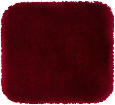 Badmat 50x45 cm - Antislip, 100% PES, Bordeaux