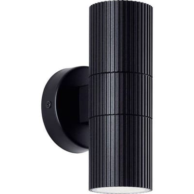 Brilliant Außenwandleuchte 40921/06 LED-buitenlamp (wand) LED GU10 10 W Zwart