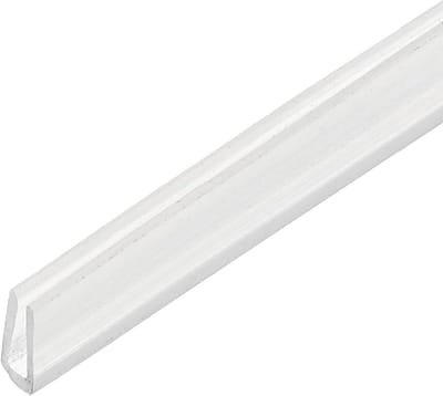 Rubberen randbeschermer voor plaatmetaal, 4 meter lange afdichtstrip voor panelen en autodeuren, geschikt voor 1.5-2mm randen, 2mm sleuf, 7x1x4mm