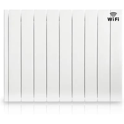 Hjm Irina Ii 1500w Vloeistof Traagheidradiator Wifi Horizontal Wit