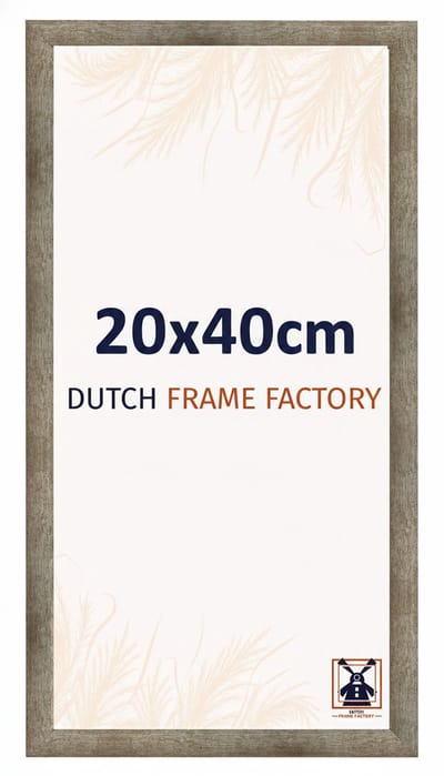 Fotolijst 20x40 cm - MDF - Metaal Vintage - Benno