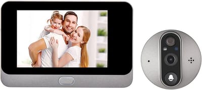 Draadloze Wifi Video Deurbel met 1080P Camera en 4.3 Inch Viewer